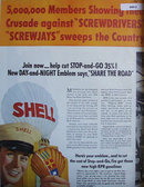 Shell Gasoline 1940 Ad