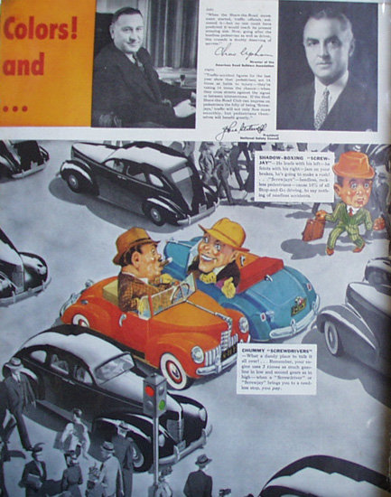 Shell Gasoline 1940 Ad
