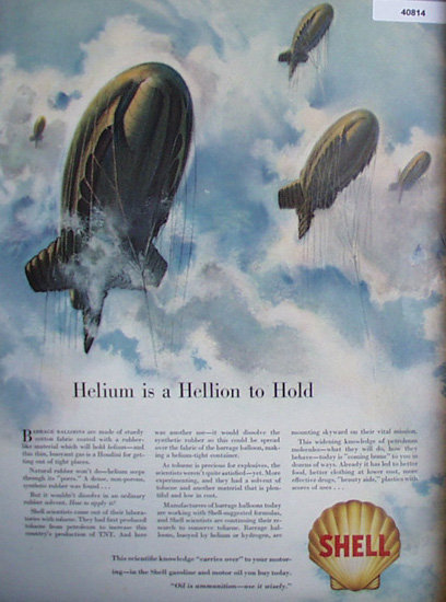 Shell Industrial Lubricants 1942 Ad