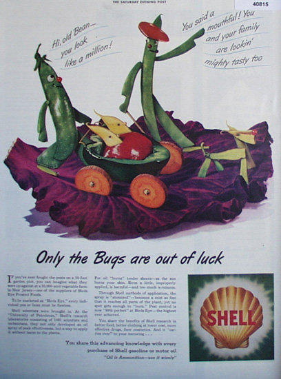 Shell Gasoline And Motor Oil 1942 ad