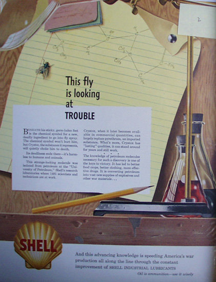 Shell Oil Industrial Lubricants 1942 Ad.