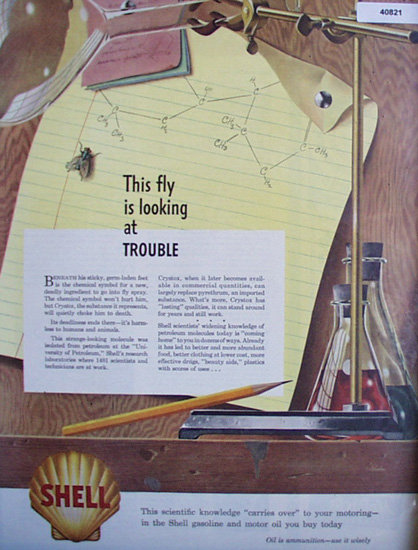 Shell Oil Industrial Lubricants 1942 Ad