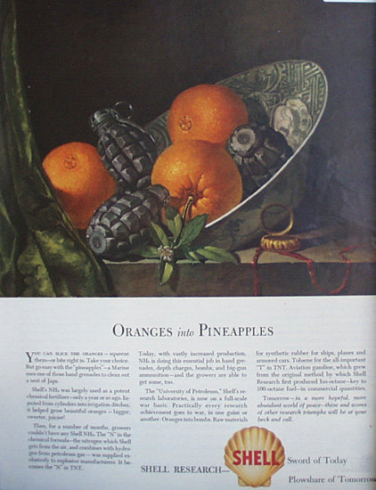 Shell Research 1943 Ad.