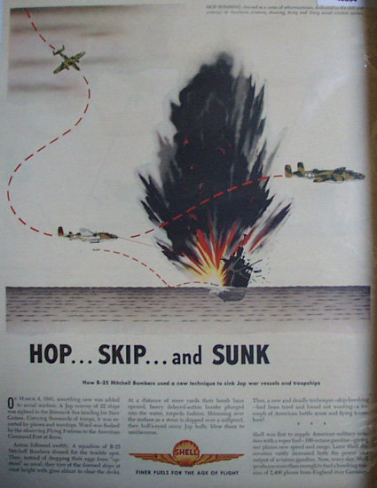 Shell Super Fuel 1943 Ad.