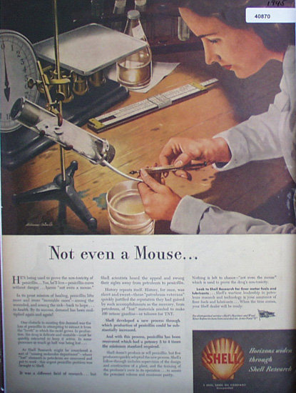 Shell Research 1945 Ad