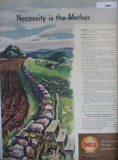 Shell Research 1947 Ad