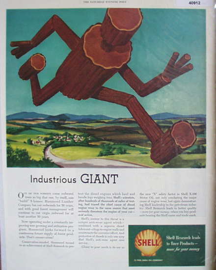 Shell Research 1950 Ad