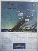 Shell Finer Fuels 1944 Ad parachuters