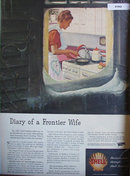 Shell Research 1945 Ad diary of frontier wife