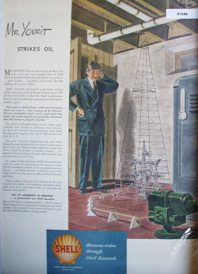 Shell Oil Research 1946 Ad Mr Yourit