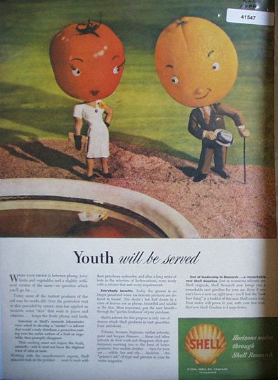 Shell Oil Research 1946 Ad youth will be saved