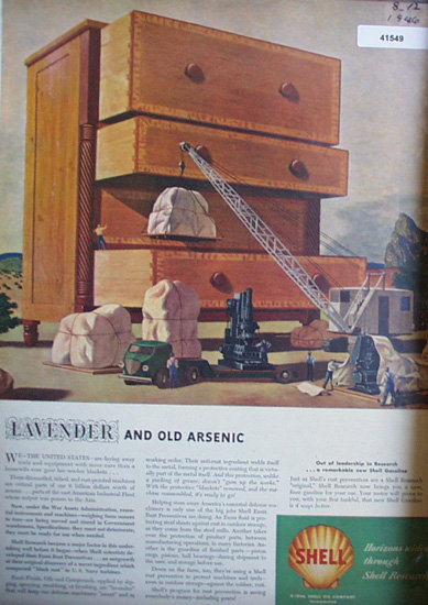 Shell Oil Research 1946 Ad tools and equipment