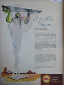 Shell Research Invisible Vapor 1949 Ad Genie
