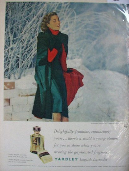 Yardley English Lavender 1948 Ad