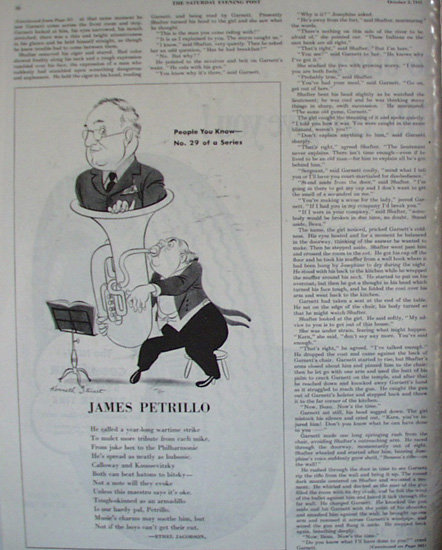 People You Know James Petrillo 1943 Article