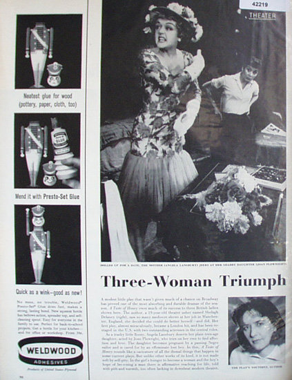 Theater Three Woman Triumph 1961 Article
