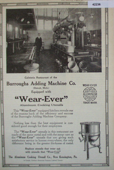 Wear Ever Aluminum Cooking Utensils 1920 Ad