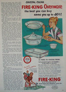 Fire King Ovenware 1952 Ad