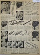 Sears Hair Accessories 1936 Ad