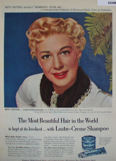 Lustre Crème Shampoo 1952 Ad