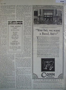 Conn Band Instruments 1928 Ad