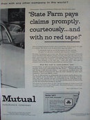 State Farm Insurance 1956 Ad Clarence Penny of PA