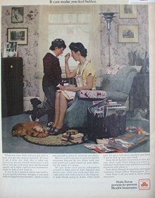 State Farm Health Insurance 1971 Ad