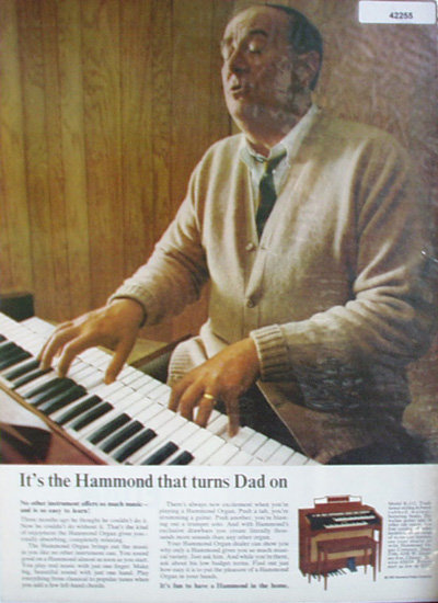 Hammond Organ Co. 1966 Ad