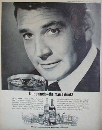 Dubonnet Wine 1964 Ad