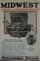 Midwest Truck And Tractor Engine 1920 Ad