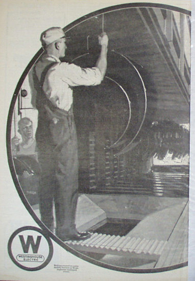 Westinghouse Electric 1920 Ad