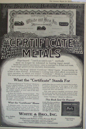Westinghouse Electric 1920 Ad
