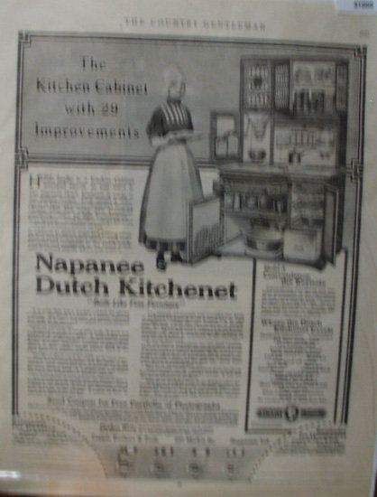 Nappanee dutch kitchenette advertisemnt