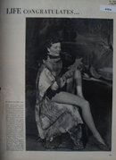 Life Congratulates Katharine Hepburn 1950 Article