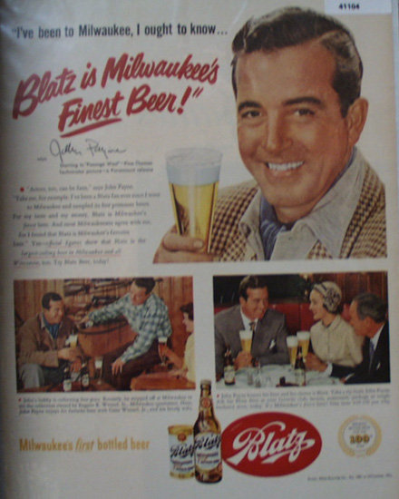 Blatz Brewing Co. 1951 Ad
