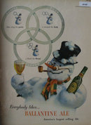 Ballantines Ale 1947 Ad
