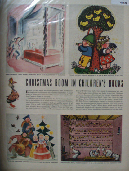 Childrens Books 1943 Ad