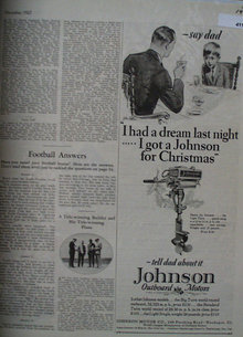 Johnson Motor Co. 1927 Ad