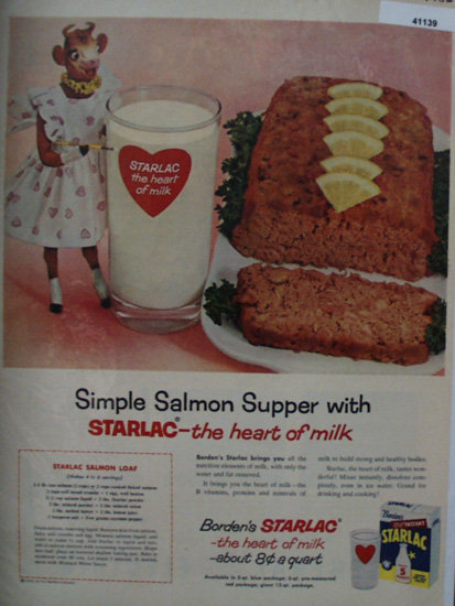 Bordens Starlack 1956 Ad