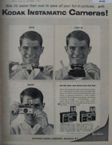 Kodak Cameras 1964 Ad