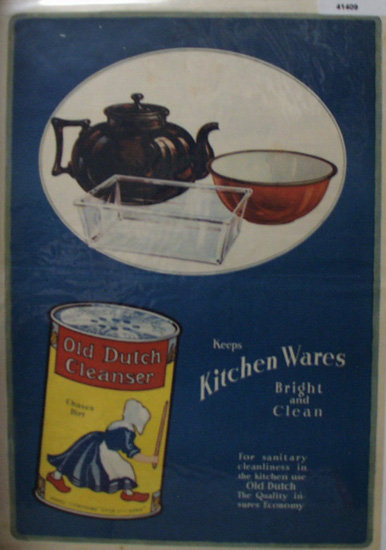 Old Dutch Cleanser 1919 Ad