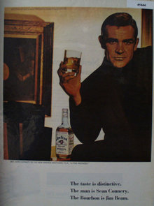 Jim Beam Bourbon Whisky 1966 Ad