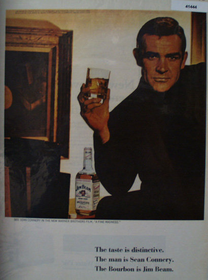 Jim Beam Bourbon Whisky 1966 Ad