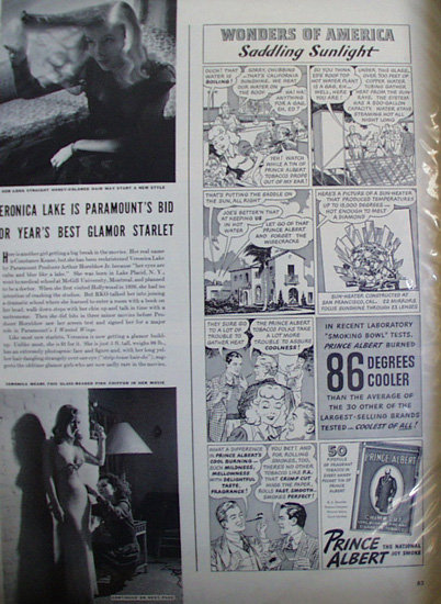 Veronica Lake 1941 Article