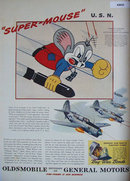 Oldsmobile Navy Bombing Squadron 1944 Ad