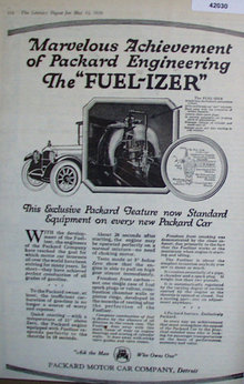 Packard Motor Car Co. 1920 Ad