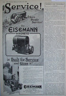 Eisemann Magneto Corporation 1920 Ad