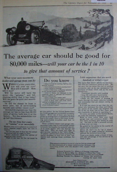 Edward A. Cassidy Co. Nitrex 1920 Ad