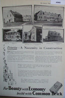 Common Brick Industry Of America 1920 Ad