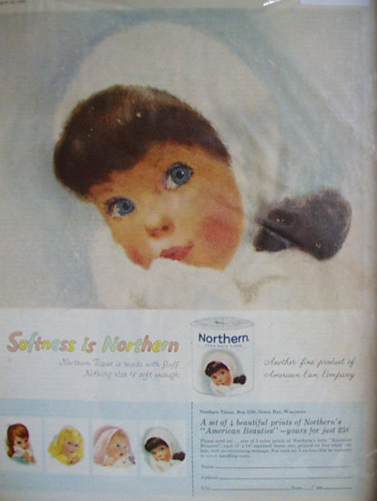 Northern Tissue 1960 Ad